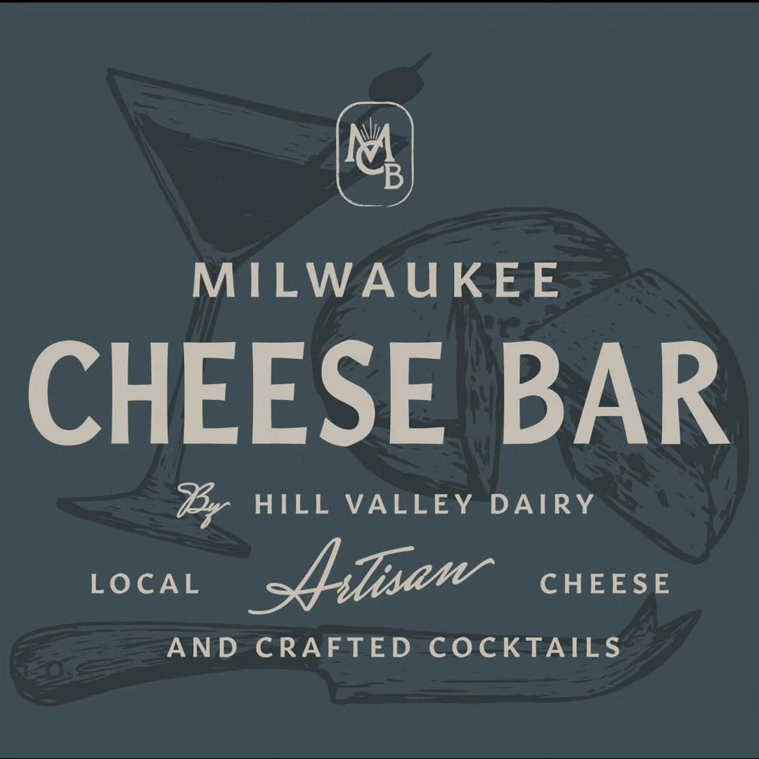Milwaukee Cheese Bar by Hill Valley Dairy logo