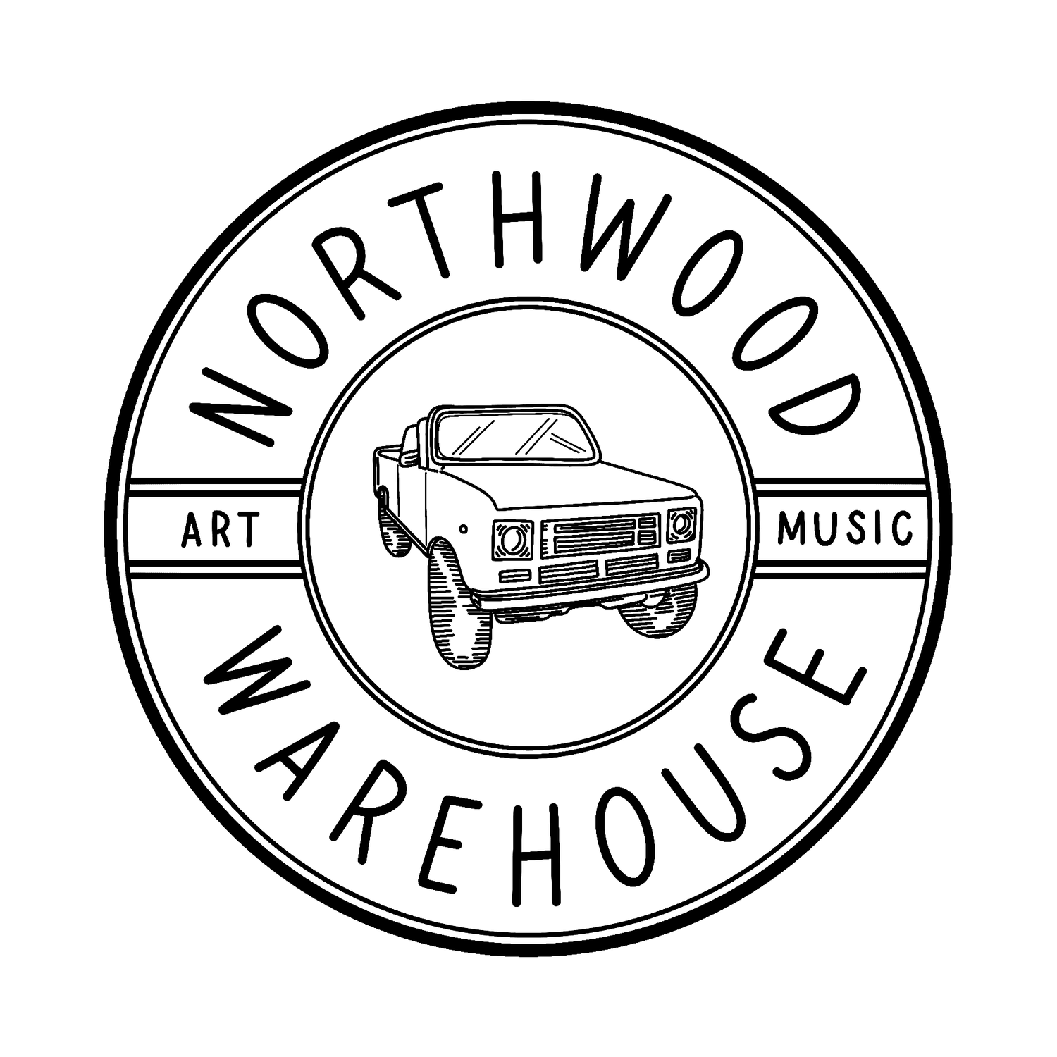 Northwood Art & Music Warehouse logo
