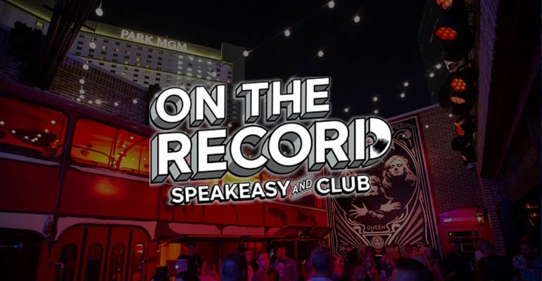 On the Record @ Park MGM logo