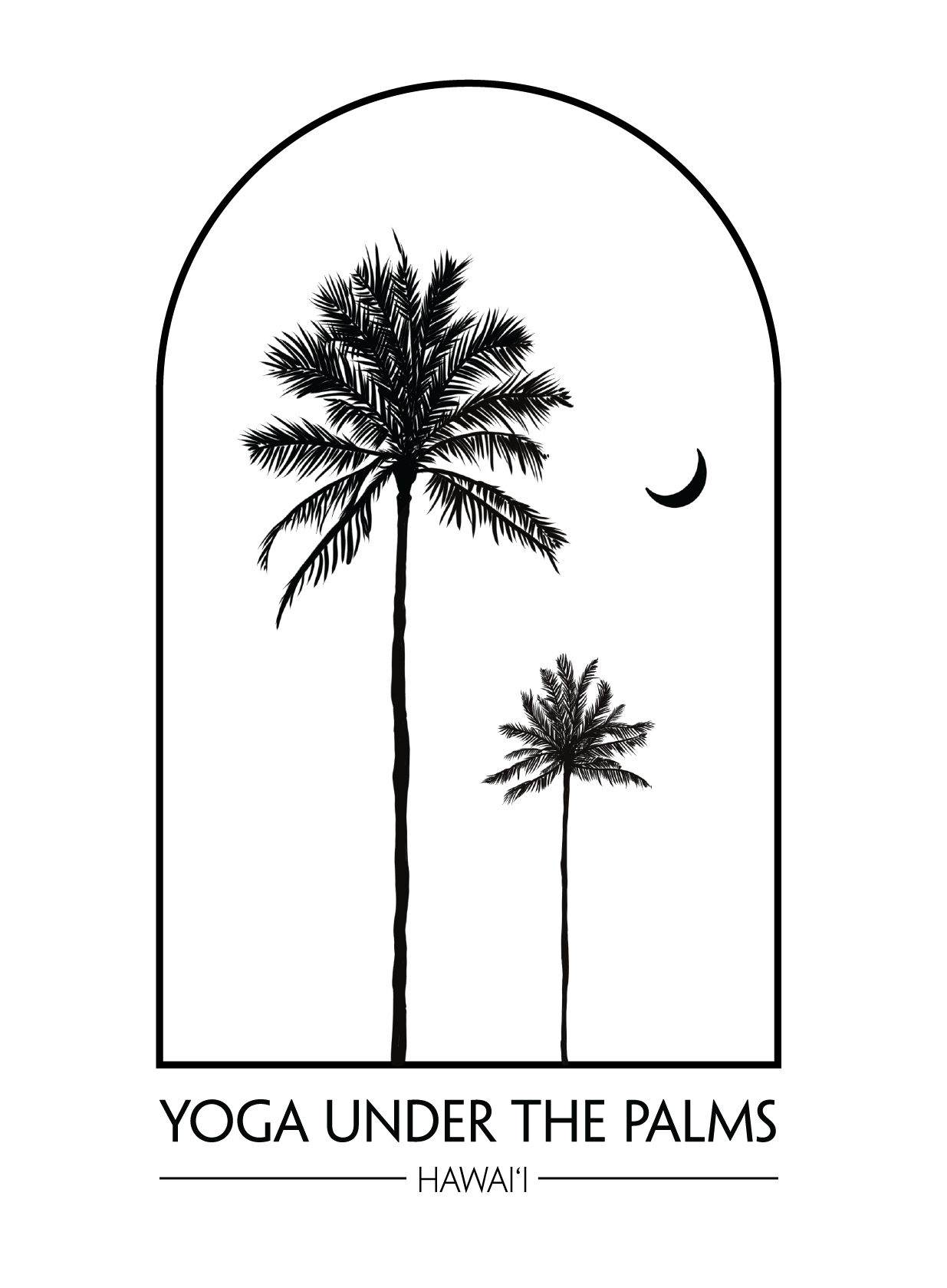 Yoga Under The Palms (Kaka'ako) logo